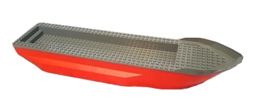 LEGO großer Boot Schiffs Rumpf 62791 51 x 12 x 6 Boat Hull 60014